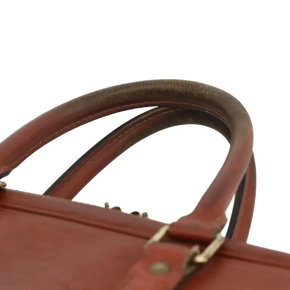 Louis Vuitton Epi Porte Documents Voyage Business Bag Brown